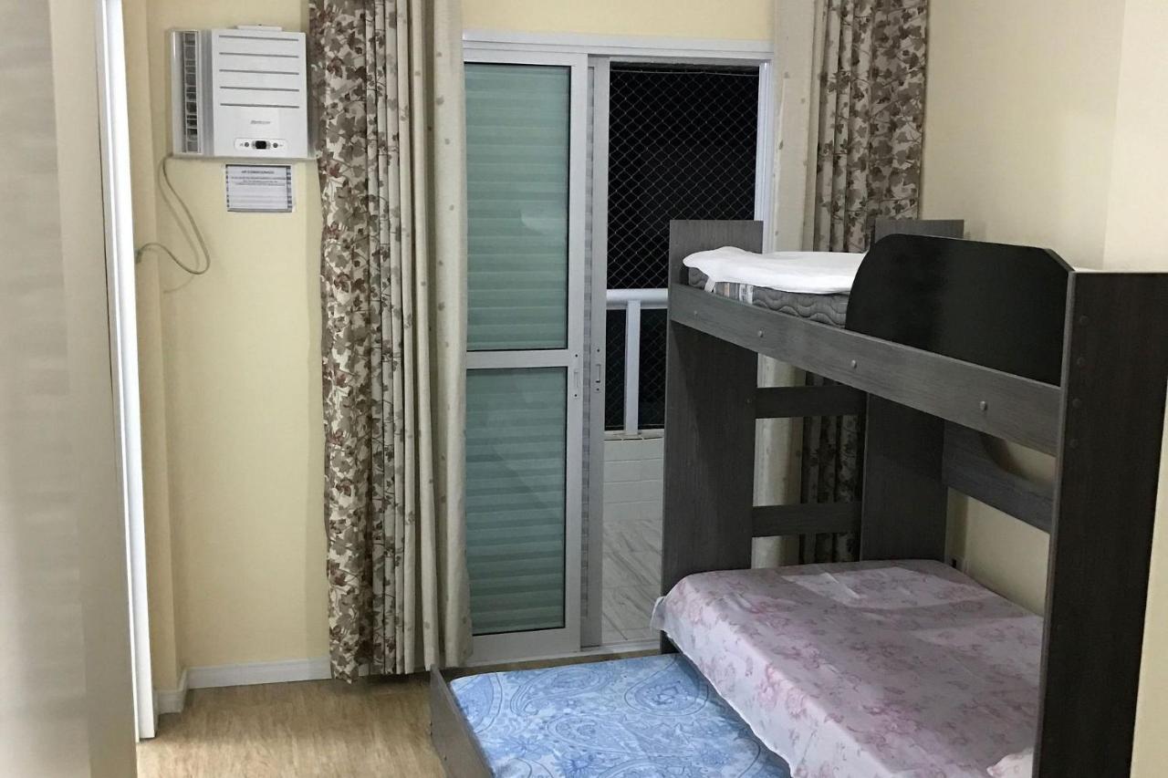 Apartamento No Canto Do Forte, Luxuoso E Confortavel, 2 Suites, Varanda Gourmet プライア・グランデ エクステリア 写真